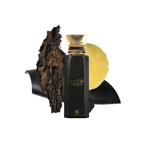 Laathani by Ahmed Al Maghribi bottle with packaging box