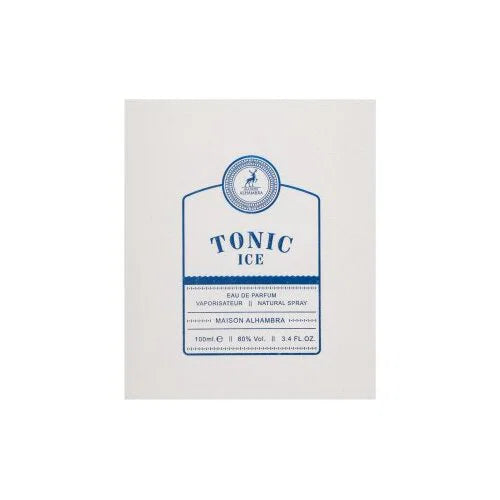 Tonic Ice by Maison Alhambra bottle with packaging box