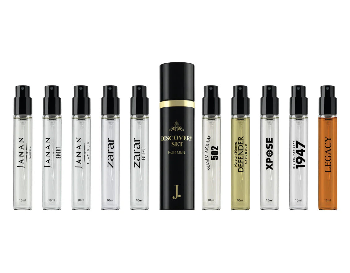 J. Discovery Set Pour Homme | The Ultimate Fragrance Library