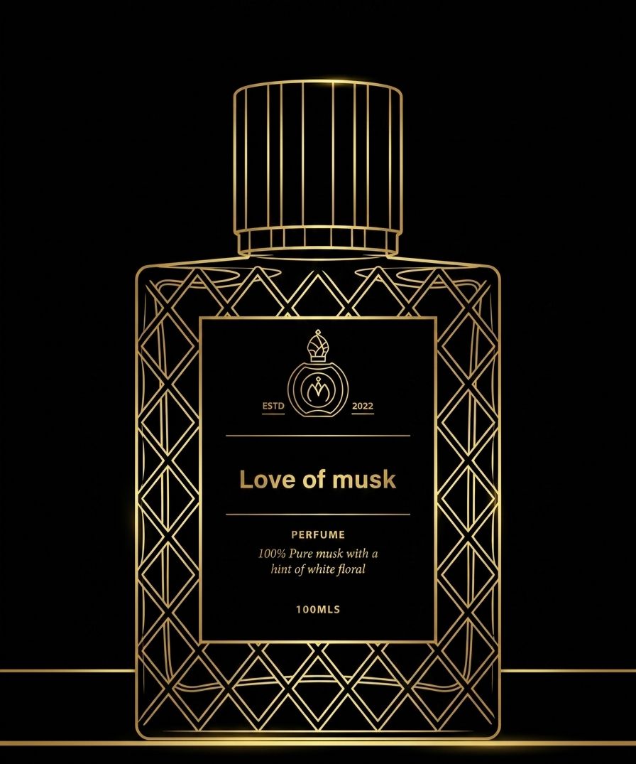 LOVE OF MUSK | Pure Musk Layering Perfume – Clean & Soft