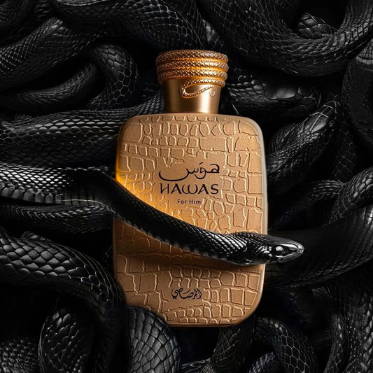 Hawas Viper by Rasasi – men's spicy tobacco perfume | THE FRAGRANCE STORE